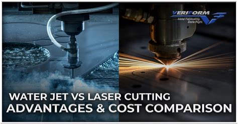 waterjet vs laser cutting cost